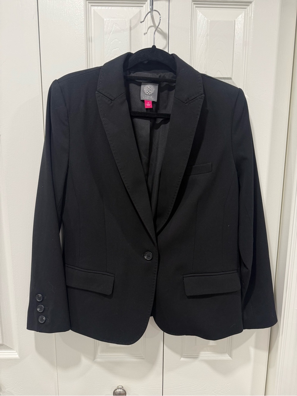 Nordstrom Black Single-Button Women's Blazer